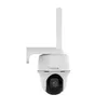A white Reolink Go PT Plus+Solarpanel security camera is shown against a white background. Produktbild-Vorschau