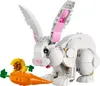LEGO 31133 Creator 3in1 Weißer Hase Tierspielzeug Set mit Produktbild-Vorschau 2