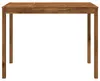 Table de jardin, bois massif d'acacia, dimensions : 141 x Voir les images du produit 3