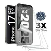 3X Für iPhone 17 Pro Max ( 6.9" ) - Panzerglas Glasfolie Produktbild-Vorschau 1