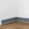 Sockelleiste Kunststoff 12.8 x 60 x 2500 mm Grau PVC Produktbild-Vorschau 4