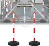 ACXIN zábranový sloupek s řetězem, 82 x 28 x 28 cm Plastový Náhled obrázku produktu 1
