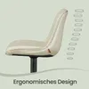 VASAGLE 2 Barstühle, Barhocker mit Rückenlehne und Produktbild-Vorschau 15
