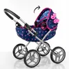 A toy doll stroller is shown against a white background. Produktbild-Vorschau