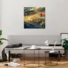 Bilder auf glas - Wolken Ballon Flug - 60x60cm - Glasbilder Produktbild-Vorschau 6