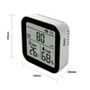 A product image showing a digital air quality monitor with dimensions indicated. Náhľad obrázku produktu