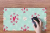 MuchoWow® Mauspad Mousepad Herzen - Muster - Pastell 60x30 Produktbild-Vorschau 4