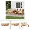 The Living Store 7-tlg. Garten-Essgruppe mit Kissen Produktbild-Vorschau 1