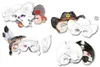 Folia 23219 Masque pour enfant - 6 pièces assorties, blanc Voir les images du produit 4