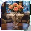 Bouquet artificiale con peonie rosa Anteprima dell’immagine prodotto 8