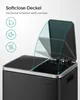 SONGMICS Mülleimer Küche, 2 x 15 Liter, Mülltrennsystem 2 Produktbild-Vorschau 3