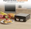 Goliving Waffeleisen – für 4 Waffeln – 24 x 24 cm – Produktbild-Vorschau 3
