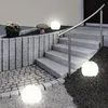 9er Set LED Solarkugel weiß, Erdspieß, DxH 10x38 cm Produktbild-Vorschau 16