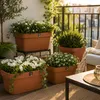 Prosperplast Blumentopf LOFLY RAILING Lang Terra 39,6 cm Produktbild-Vorschau 5