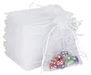 100 Stück organzasäckchen, Weiß, Organza säckchen für Produktbild-Vorschau 1
