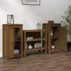 vidaXL Příborníky 2 ks. Medově hnědé 39x35x80 cm z Náhled obrázku produktu 3