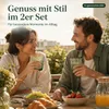 Trinkglas Ray 2er-SET Grün - 300ml Produktbild-Vorschau 4