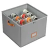 A shoe organizer box filled with shoes. Náhled obrázku produktu