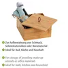 WENKO Bambus Box Terra M mit Deckel Bad WC Küche Büro Produktbild-Vorschau 3