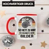 Trendation - Spruch Fotograf Tasse Geschenk Sei Nett Zu Mir Produktbild-Vorschau 3