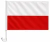 Bandiera per auto Polonia 30 x 40 cm bandiera per auto Anteprima dell’immagine prodotto 2