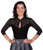 Trachtl - HELENE Damen Dirndlbody schwarz 38 Produktbild-Vorschau 1