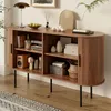 Modernes MDF Sideboard mit Rolljalousie-Türen, Produktbild-Vorschau 8