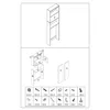 Waschmaschinen-Überbauschrank, Hochschrank mit 2 Türen und Produktbild-Vorschau 14