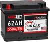 US Autobatterie 62Ah 12V USA Batterie US Car Batterie 65Ah Produktbild-Vorschau 1