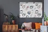 MuchoWow® Wandteppich Wandbehang Muster - Kaninchen - Produktbild-Vorschau 5