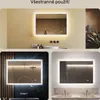 Artforma Zrcadlo do koupelny s led osvětlením 100x70cm, Náhled obrázku produktu 2