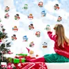 500 Schneemann-Sticker, Weihnachtssticker-Rolle, 38 mm, bunt Productafbeelding-voorbeeld