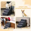 Hundetreppe 4-Stufig Abnehmbarer Bezug Für Kleine Hunde 44 Produktbild-Vorschau 7