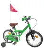 vidaXL Kinderfahrrad 14 Zoll für 3-5 Jahre alt Grün Produktbild-Vorschau 2