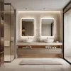HOKO Specchio da parete LED 50x70 cm - Specchio da bagno Anteprima dell’immagine prodotto 4