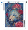 ARTULIO Diamond Painting Set - Bunter Gepard mit roten Produktbild-Vorschau 3