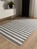 benuta Baumwollteppich Tom Grau/Weiß 120x170 cm Produktbild-Vorschau 2