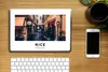 MuchoWow® Laptop Aufkleber Sticker Cover Frankreich - Nizza Produktbild-Vorschau 2