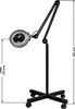 A black magnifying lamp with a stand on a white background. Náhled obrázku produktu