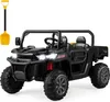 2 Sitzer Kinder Elektroauto mit Kippkübel und Schaufel, 12V Produktbild-Vorschau 1