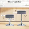 HOMCOM Barhocker, Bistrohocker mit Stauraum, Drehbar Produktbild-Vorschau 6