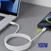 Allity USB-C zu USB-C Kabel, 1m, 100W, weiß, zum Laden von Produktbild-Vorschau 3