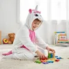 Piżama Onesie Kigurumi Kostium Przebranie Różowy Jednorożec Podgląd zdjęcia produktu 6