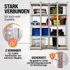 MONZANA Eckregal Lagerregal 180 x 70 x 40 cm 875 kg Produktbild-Vorschau 5