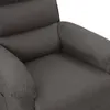 Close-up view of the armrest and seat of a dark gray fabric armchair. Náhľad obrázku produktu