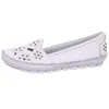 Gemini Damen Slipper Ballerina Leder Cutouts Blumenmuster Produktbild-Vorschau 42