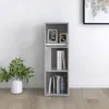 vidaXL rohový regál Concrete Grey 33x33x100 cm Dřevěný Náhled obrázku produktu 3