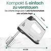 Emerio Handmixer 400 W – Mixer mit Turbofunktion – 5 Produktbild-Vorschau 7