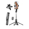 Selfie-Sticks, Selfie Stick Stativ mit 2 Fülllicht, 103cm Produktbild-Vorschau 1