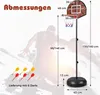 COSTWAY Panier de basket-ball pour enfants avec panneau de Voir les images du produit 2
